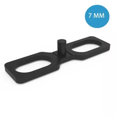 100 Stück 7mm Abstandhalter, Abstandshalter, Distanzhalter für Terrassendielen